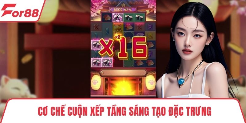 Lucky Neko Cơ chế cuộn xếp tầng sáng tạo đặc trưng