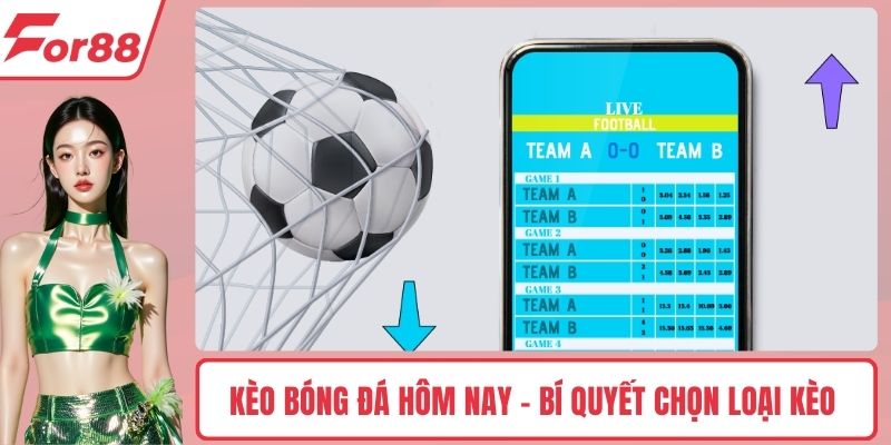 Kèo bóng đá hôm nay