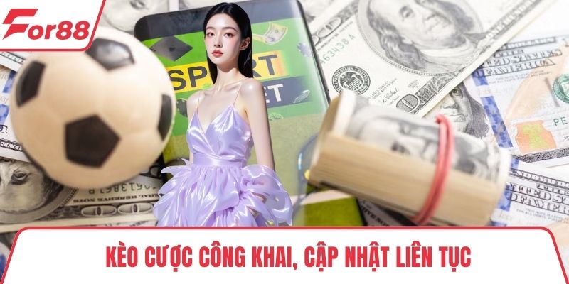 Thể thao FOR88 Kèo cược công khai, cập nhật liên tục