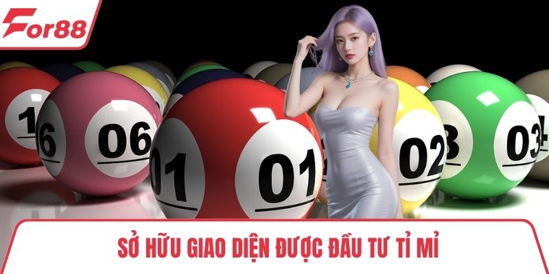 Sở hữu giao diện được đầu tư tỉ mỉ