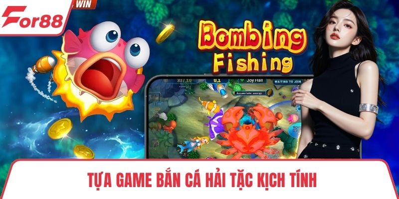 Bắn cá FOR88 Tựa game bắn cá hải tặc kịch tính